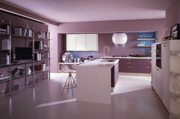 رنگ هارمونی برای  آشپزخانه مدرن
